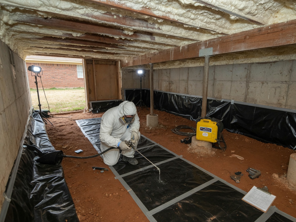 spray foam insulation in Edmond