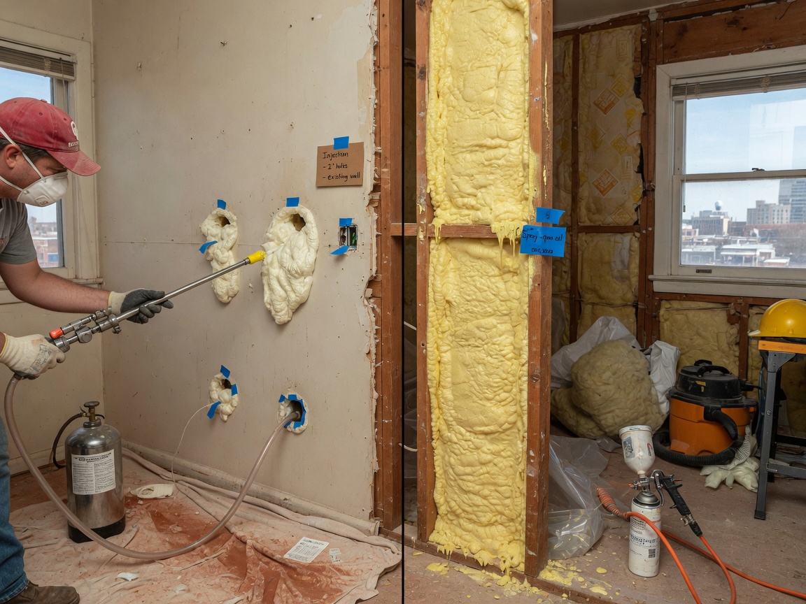 spray foam insulation in Midwest City