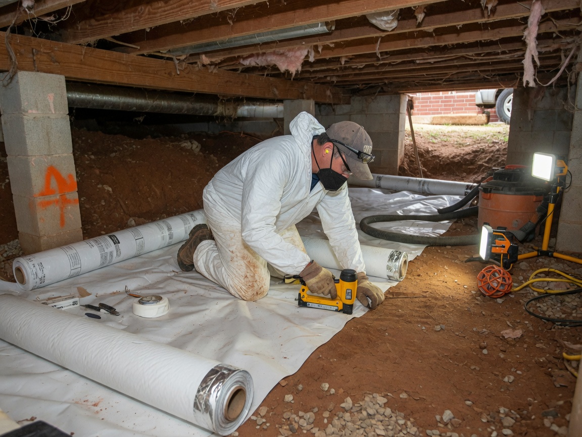 Crawl Space Encapsulation in Oklahoma City, OK
