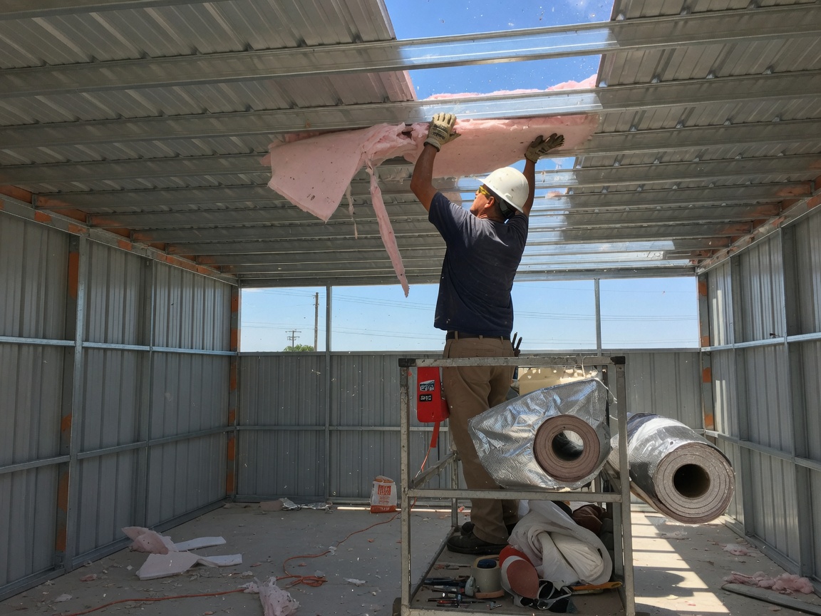 Metal Building Insulation in Oklahoma City, OK