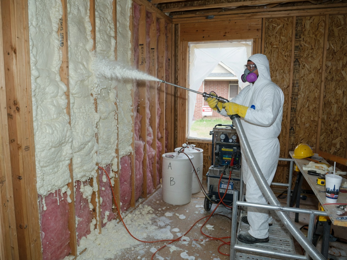 spray foam insulation in Norman